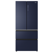 PLUS会员：Haier 海尔 Tech Blue系列 BCD-506WSEBU1 风冷多门冰箱 506L 深海蓝
