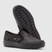 44码！ECCO 爱步 Soft 7 Tred 柔酷7号 男士GTX防水乐福鞋 450324 到手￥488.36