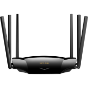 TP-LINK 普联 XDR5430 易展版 双频5400M 家用千兆Mesh无线路由器 WiFi 6 单个装 黑色