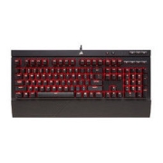 USCORSAIR 美商海盗船 K68 104键 有线机械键盘 黑色 Cherry红轴 单光