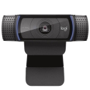 罗技（Logitech） C920 PRO 高清美颜摄像头 网红直播摄像头 视频会议 电脑摄像头网课 【摄像头+WPS教程卡套餐】黑色