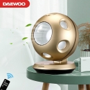大宇（DAEWOO）韩国品牌电风扇/无叶风扇/落地扇/台扇 家用空调小电扇 节能省电儿童扇富贵金DWF-R0901DC