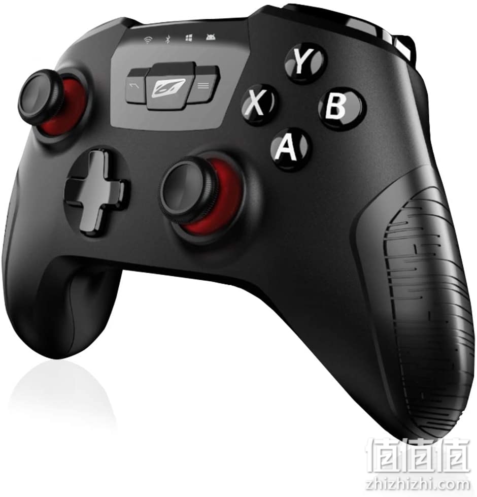 RT RockTek GP1000 无线控制器 3 种模式 带蓝牙 / 2.4GHz / 有线支持 PC 蒸汽游戏/手机支架 / 振动 / PC Xinput/Android