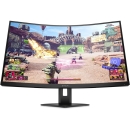 HP 惠普 OMEN 27c 游戏显示屏(27 英寸曲面显示屏,Quad HD,240Hz,AMD FreeSync Premium,HDMI,DisplayPort,USB 集线器,3.2 Gen 2,响应时间1毫秒,蓝光模式)黑色