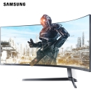 SAMSUNG 三星 49英寸 G95NA Mini LED HDR2000 双2K 1000R曲面 240Hz 玄龙骑士电竞显示器（S49AG952NC）