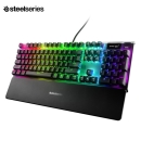 赛睿 (SteelSeries) Apex Pro有线键盘 游戏键盘机械键盘 可调触发键程 OLED免驱调节 独立RGB背光 104键