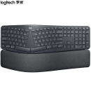 罗技（Logitech）ERGO K860 无线蓝牙键盘 多操作系统键盘 人体工学分体式键盘 多设备匹配办公键盘 K860黑色