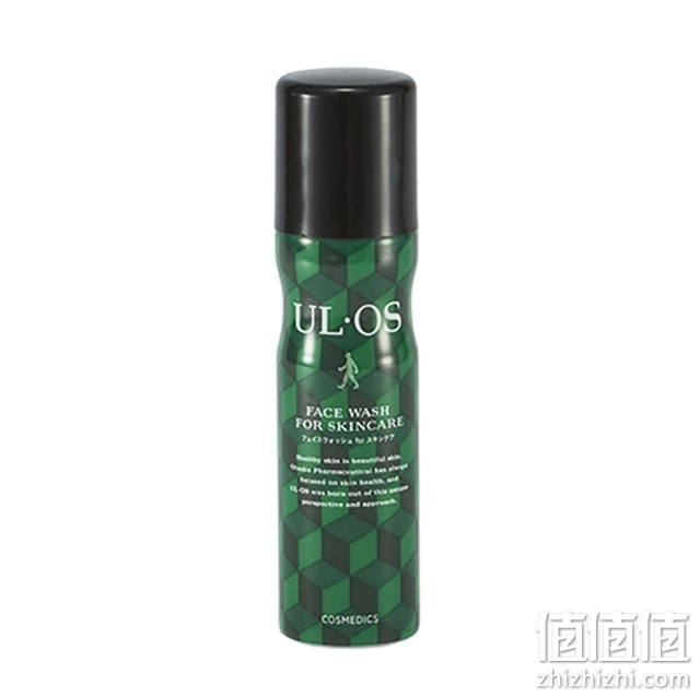 日本大冢制药ULOS乐傲仕洁面泡沫洗面奶剃须膏两用清爽不紧绷100g