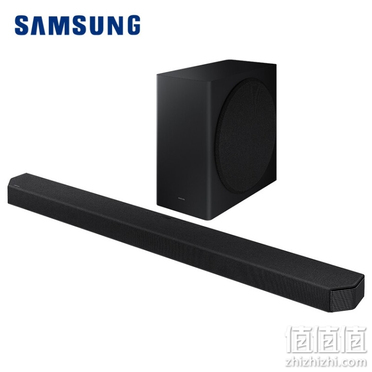 三星 SAMSUNG HW-Q900A/XZ 7.1.2杜比全景声 DTS-X客厅影院 蓝牙回音壁 电视音响 家庭 无线低音炮 天空音