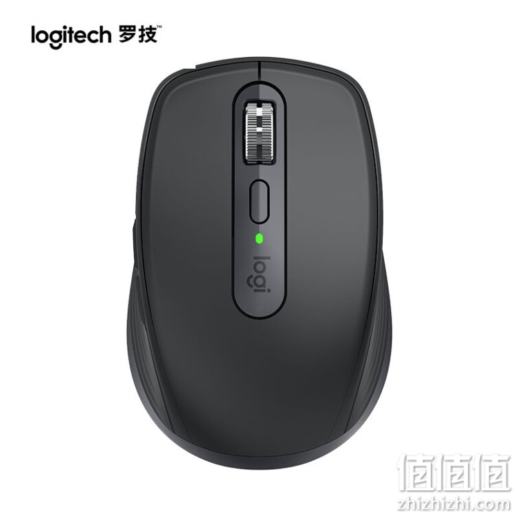 罗技（Logitech）MX Anywhere 3无线蓝牙双模鼠标 商务办公 便携鼠标 跨设备控制 -石墨黑