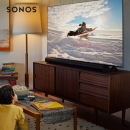 SONOS Arc 电视音响回音壁 家庭智能音响系统 客厅音箱 杜比全景声效 条形音箱 家庭影院 黑色