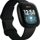 Fitbit Versa 3 Health & Fitness 智能手表，带 GPS、24/7 心率、语音助手和电池续航长达 6 天，黑色