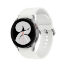 三星Galaxy Watch4 蓝牙通话版 运动智能手表 体脂/导航/5纳米芯片/通话/身体成分/OS安卓/支付 40mm 雪川银