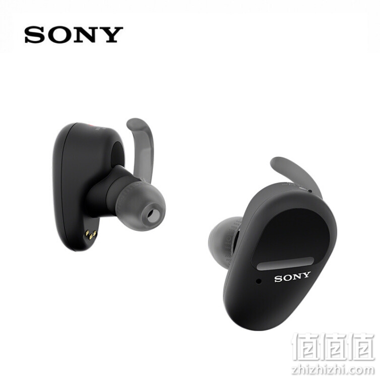 索尼（SONY） WF-SP800N真无线降噪运动耳机 支持重低音蓝牙入耳式耳塞 跑步健身防汗防水 黑色