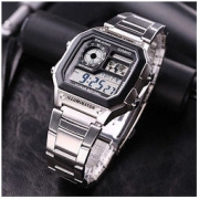 CASIO 卡西欧 男士石英手表 AE1200WHD-1A