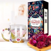 【木果庄园】玫瑰花茶干玫瑰30g约65朵