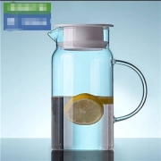 可么可 冷高硼硅玻璃冷水壶 1200ML