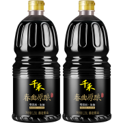 京东极速版：千禾 春曲原酿 酿造生抽1.28L*2瓶