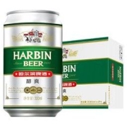 HARBIN 哈尔滨啤酒 醇爽啤酒 330ml*24听