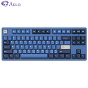 Akko 艾酷 3087DS 机械键盘 87键 AKKO橙轴 V2地平线