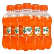 京喜APP：美年达 橙味碳酸饮料 300ml*6瓶