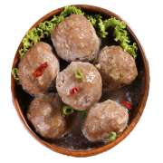 恋食记 潮汕牛筋丸+潮汕牛肉丸 500g*4件