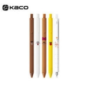 KACO 文采 布朗熊联名 按动中性笔 0.5mm 5支装