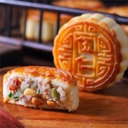 北国鸿达 五仁大月饼 100g*10个