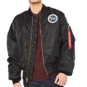 S码！ALPHA INDUSTRIES 中性飞行夹克外套 MA-1 APPOLO II  599.35元含税直邮