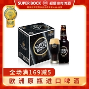 葡萄牙进口 Superbock 超级伯克 小麦黑啤 250ml*6瓶
