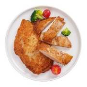 鲜掌门 香煎大鸡排 健身鸡胸肉 汉堡炸鸡食材冷冻半成品鸡肉 生鲜 大鸡排120g*10袋