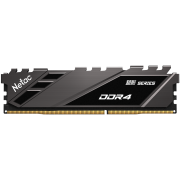 PLUS会员、再降价：Netac 朗科 越影系列 DDR4 3200MHz 台式机内存 马甲条 黑色 8GB