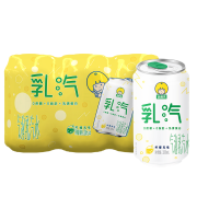 PLUS会员：伊利 优酸乳乳汽苏打气泡乳柠檬风味320ml*6罐