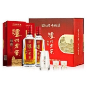 泸州老窖 特曲 浓香型白酒 52度500ml*2瓶 礼盒装(新老包装随机发货) 节日送礼
