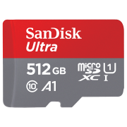 有券的上:闪迪 SanDisk 存储卡 512GB TF MicroSD  U1 C10 A1 至尊高速移动版