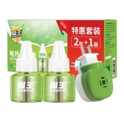 凑单品、88vip：黑猫神 电蚊香液 1器2液