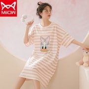 猫人大牌 夏季纯棉家居服睡裙