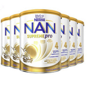 Nestlé 雀巢 超级能恩 婴幼儿奶粉 4段 800g*6罐