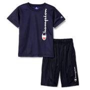 Champion 冠军牌 男童速干短袖T恤+短裤套装 CK-VSW03 到手82.37元