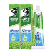 DARLIE 好来 黑人（DARLIE） 牙膏套装茶倍健龙井薄荷140g*2