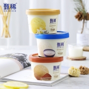 PLUS会员：yili 伊利 甄稀三连杯 提拉米苏+香草+希腊风味 90g*3杯  *4件