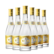 汾酒 玻瓶汾酒 黄盖 48%vol 清香型白酒 475ml*6瓶 整箱装