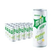 Sprite 雪碧 无糖零卡 雪碧纤维+ 柠檬味 汽水 碳酸饮料 330ml*24瓶 整箱装 可口可乐出品 新老包装随机发货