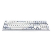 NIZ 宁芝 T X108 108键 有线静电容键盘 35g 白色 无光