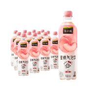 限地区：Minute Maid 美汁源 蜜桃气泡饮 480ml*12瓶 *3件