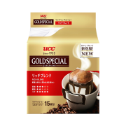 UCC 悠诗诗 Gold special 金牌滴滤式挂耳咖啡粉 8g*15杯*2件