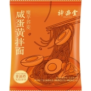 神遇堂拌面咸蛋黄荞麦干拌面77g*16包咸鲜醇甜速食充饥夜宵