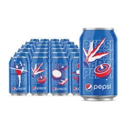 pepsi 百事 可乐 Pepsi 汽水 碳酸饮料 330ml*24听 (新老包装随机发货) 百事出品
