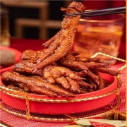 阿品 虎皮凤爪210g 卤味零食