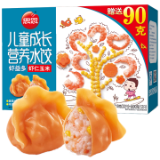 PLUS会员：思念 儿童成长营养水饺 虾仁玉米 300g *7件